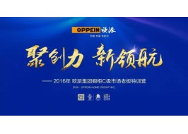 聚創力?新領航！ 歐派2016年櫥柜經銷商培訓會議系列報道 之清遠站